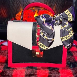 ALDO Red, White & Blue Handbag - Anniebrook